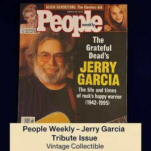 People Weekly – August 21, 1995 – Jerry Garcia Tribute Issue